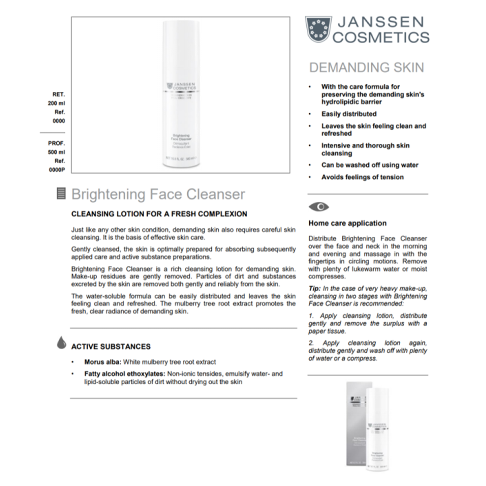 Brightening Face Cleanser 200ml - Image 2