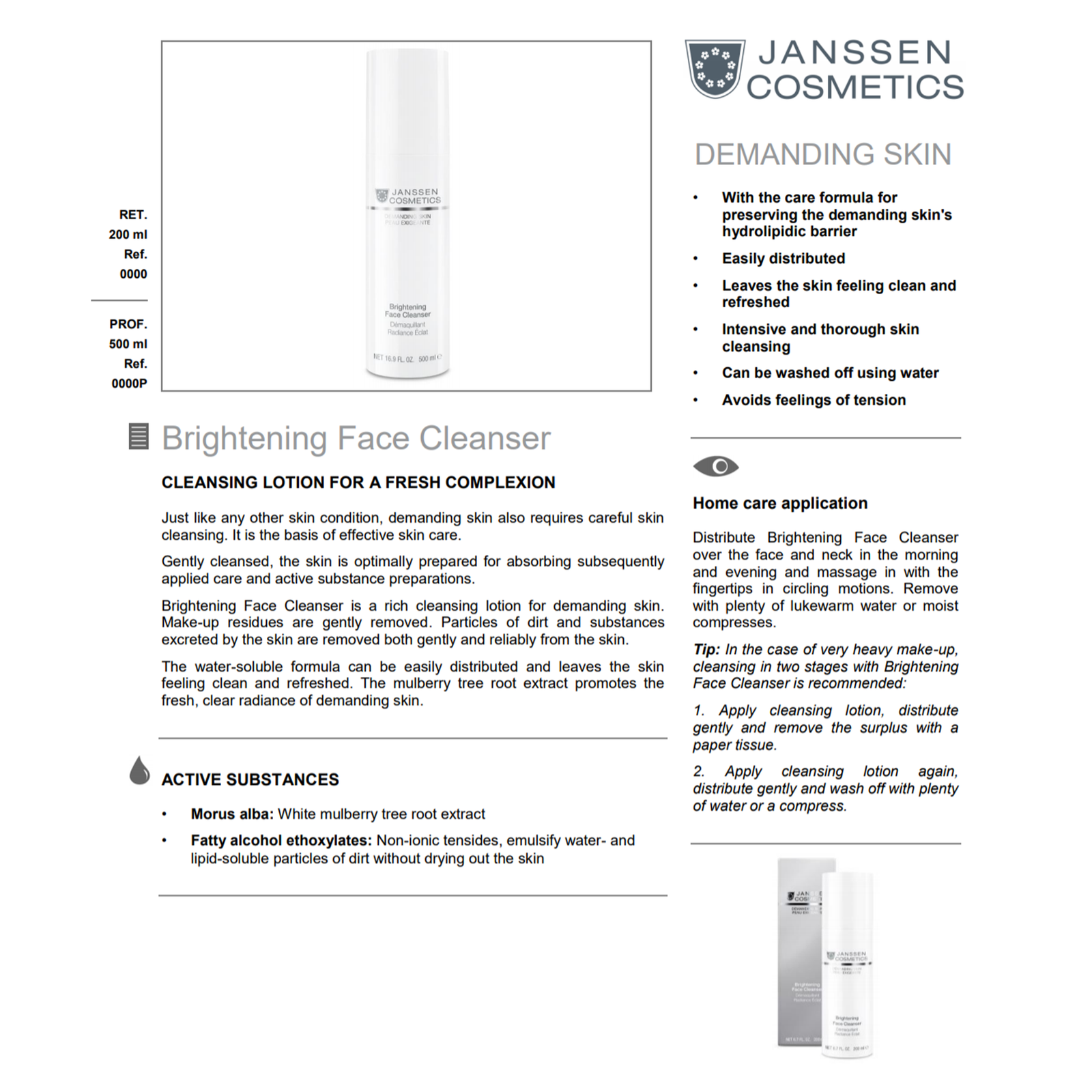 Brightening Face Cleanser 500ml - Image 2