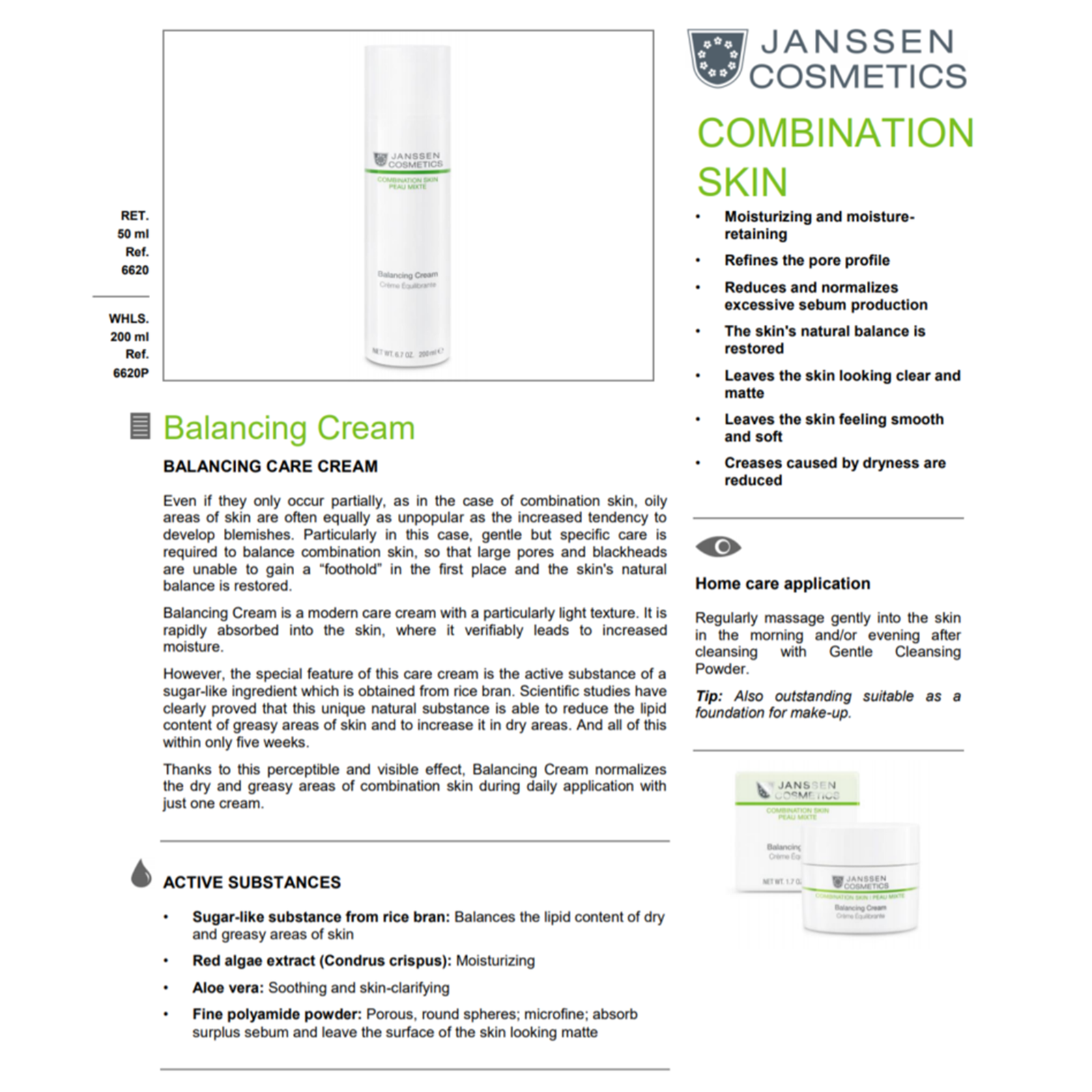 Balancing Cream 50ml - Image 2