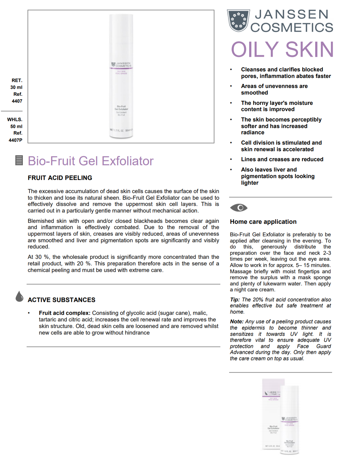 Bio-Fruit Gel Exfoliator 50ml - Image 2