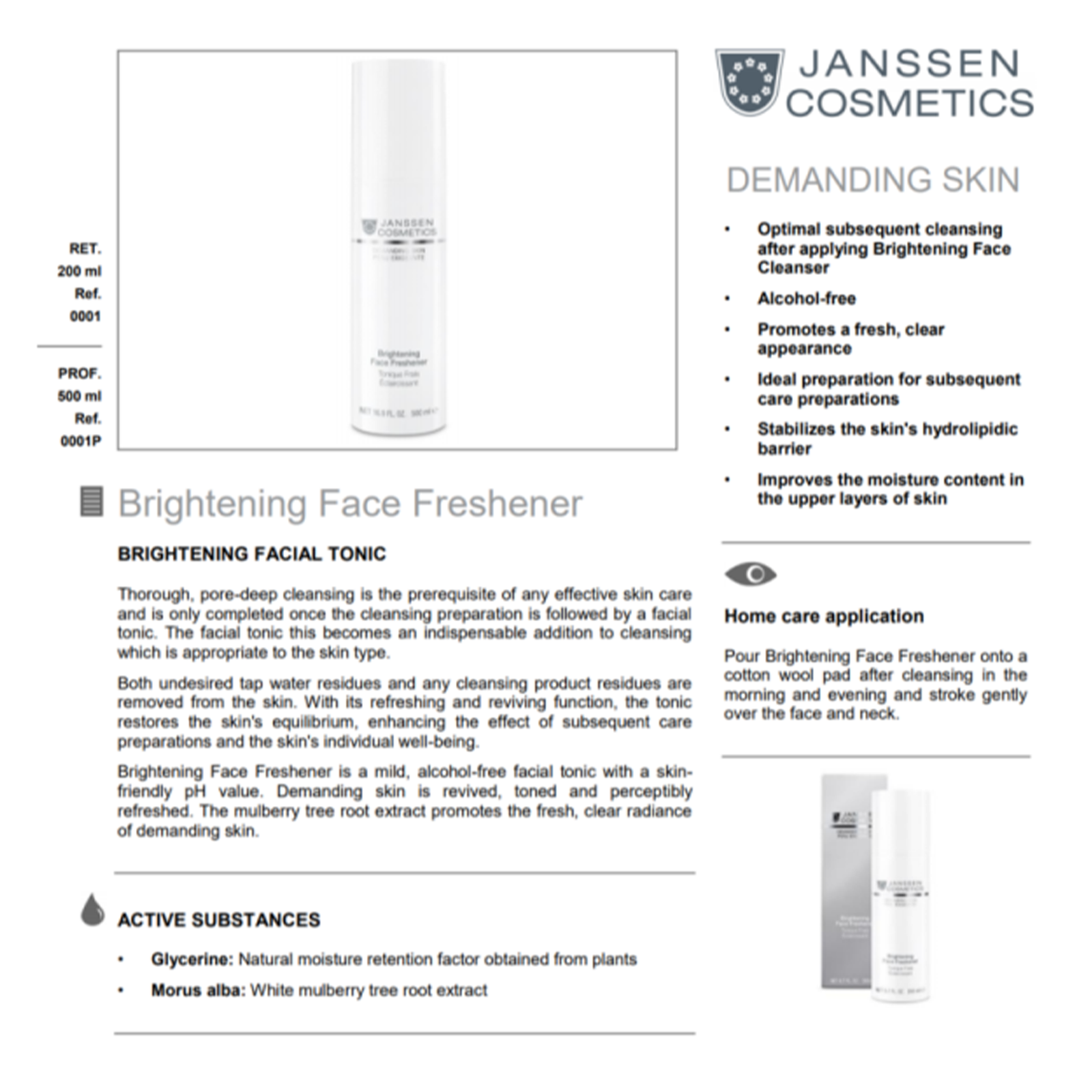 Brightening Face Freshener 200ml - Image 2