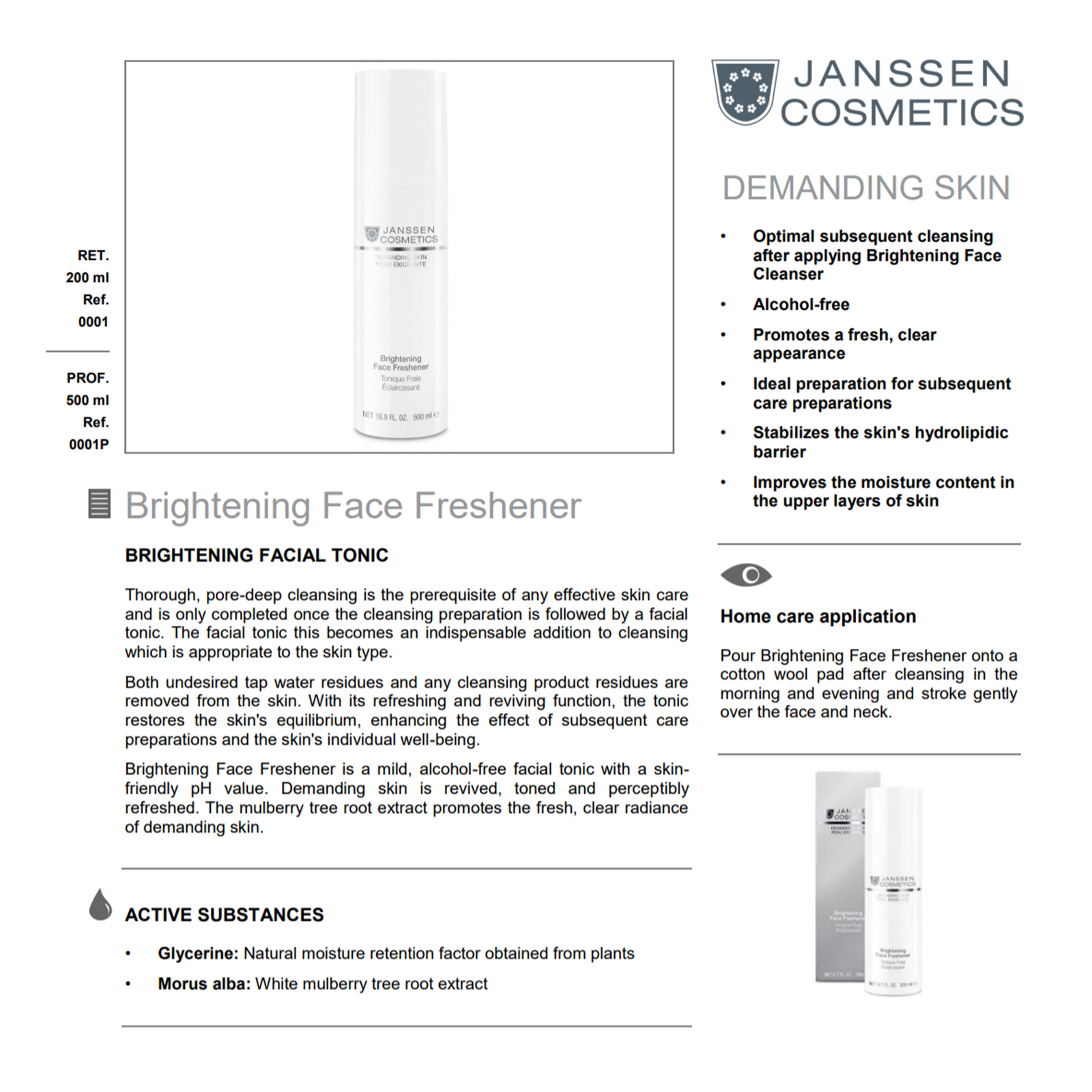 Brightening Face Freshener 500ml - Image 2