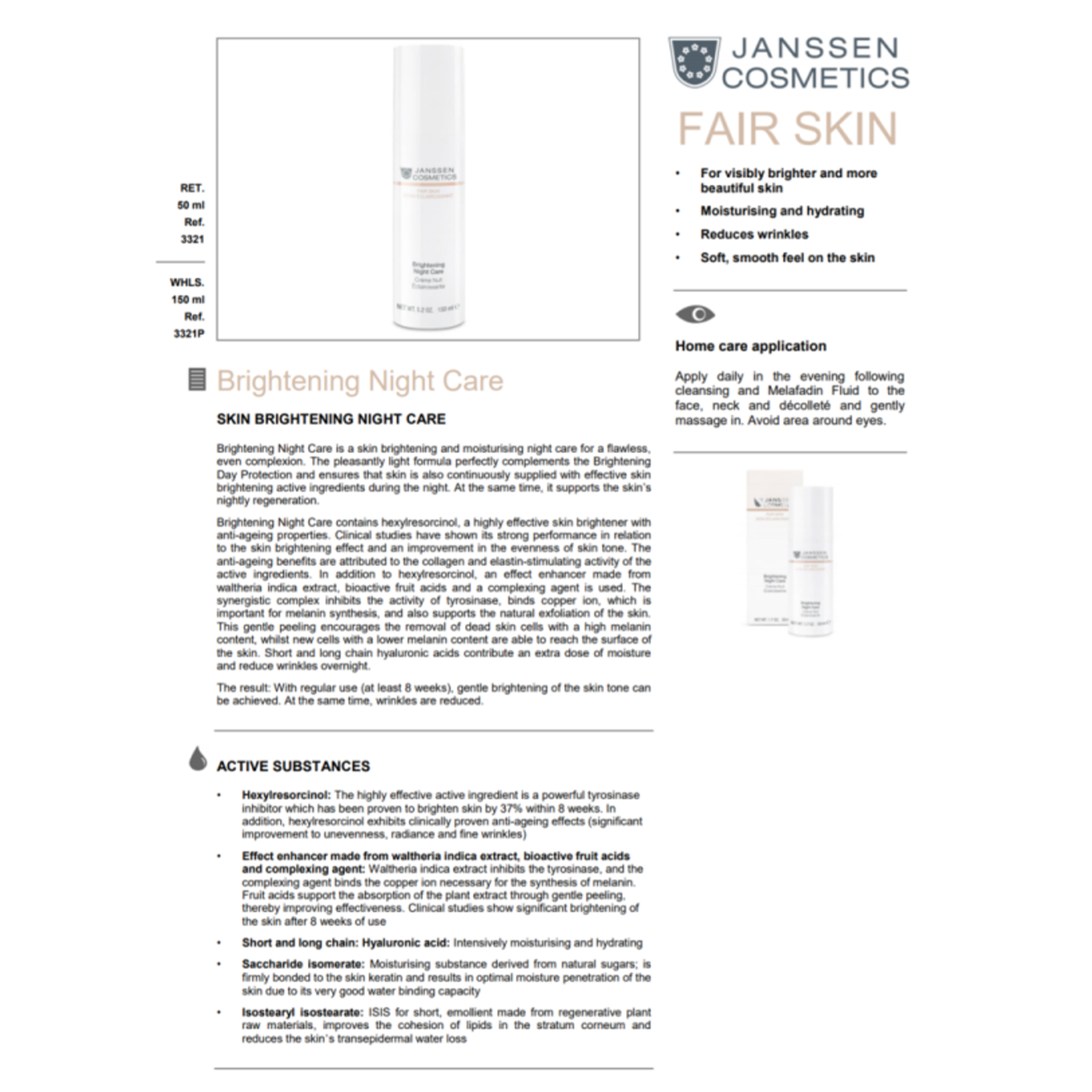 Brightening Night Care 50ml - Image 4