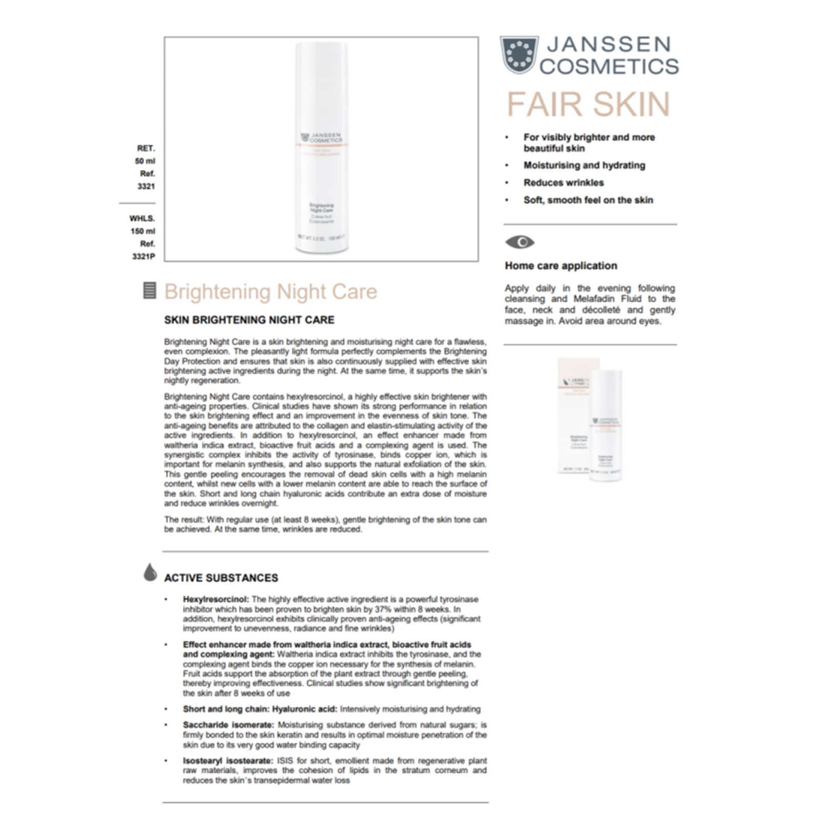 Brightening Night Care 50ml - Image 2