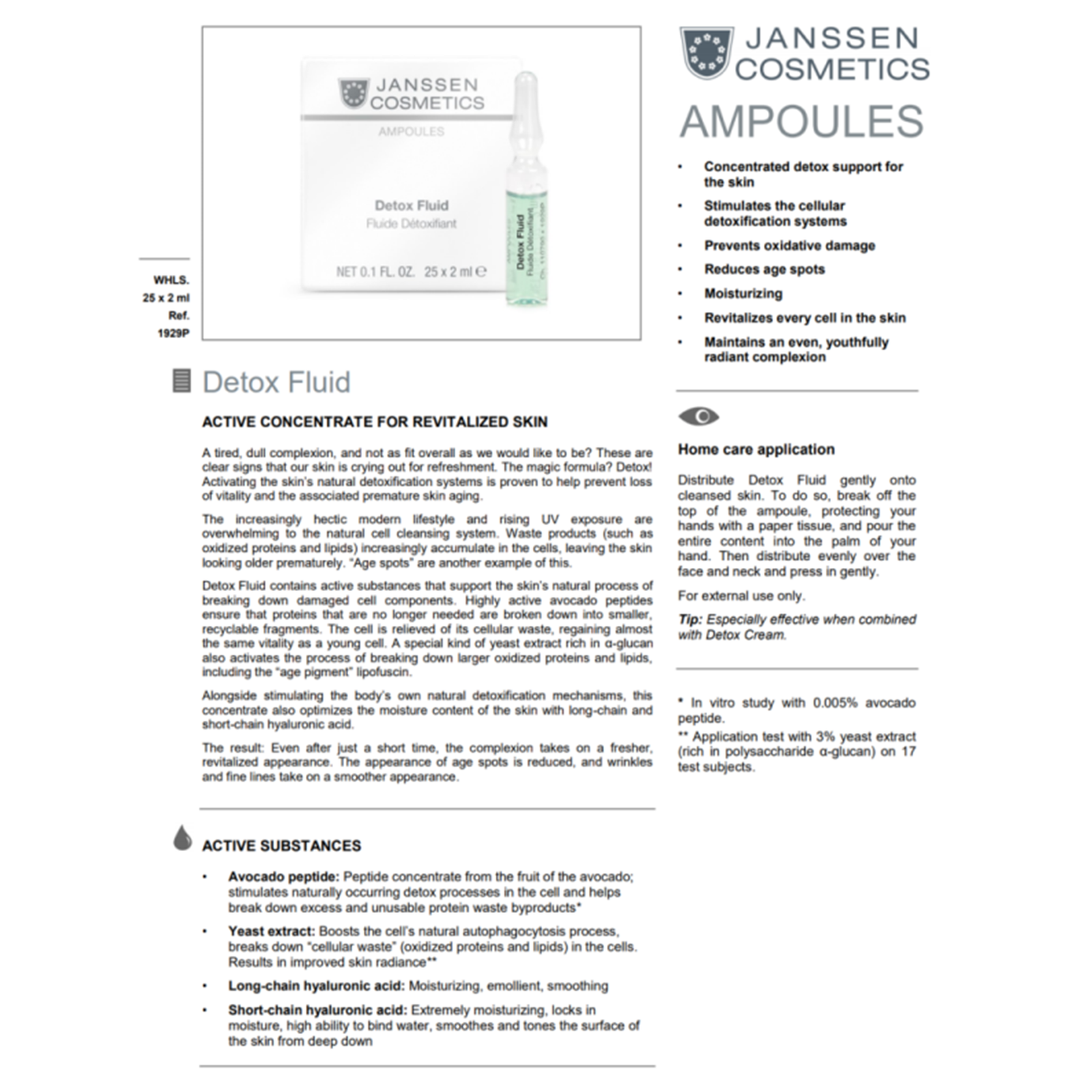 Detox Fluid 7 x 2ml - Image 2