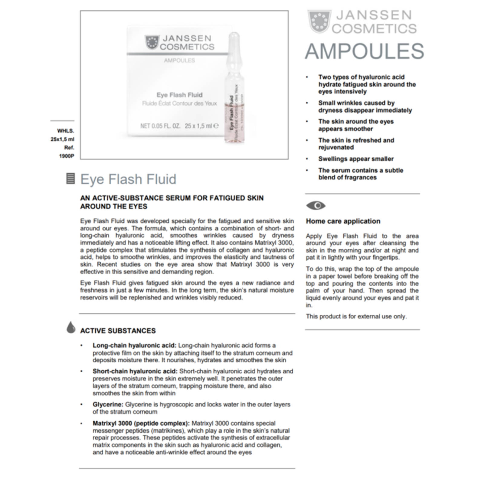 Eye Flash Fluid 7 x 1.5ml - Image 2