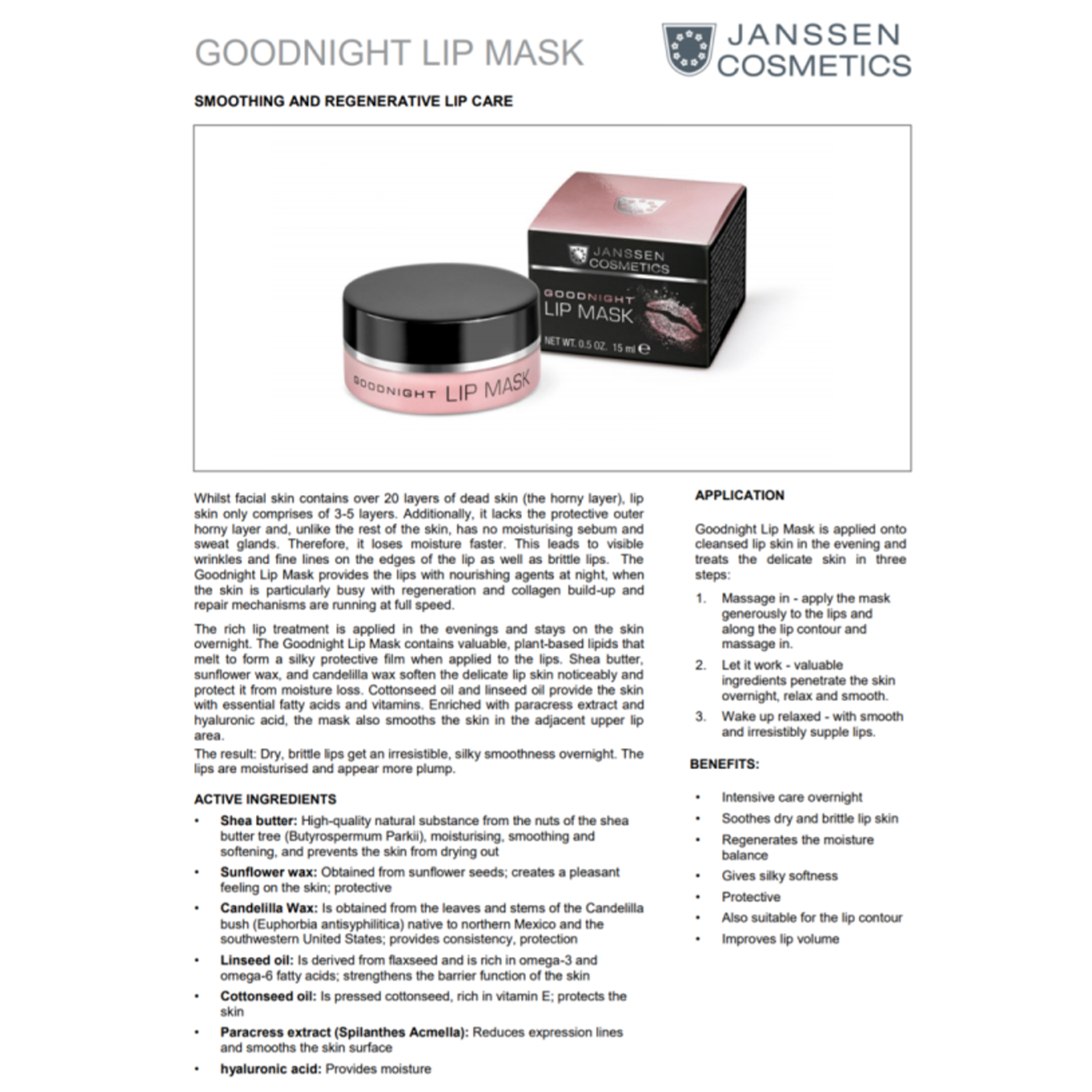 Good Night Lip Mask 15ml - Image 2