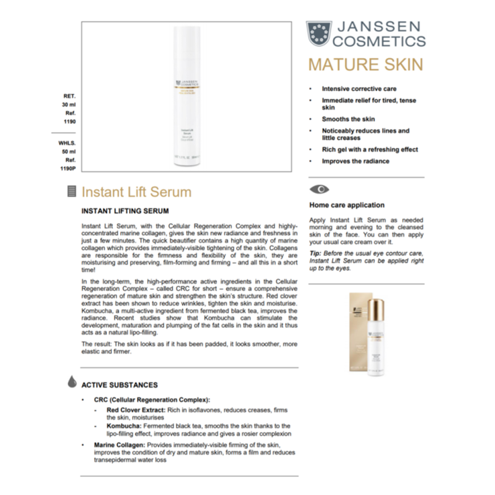 Instant Lift Serum 30ml - Image 2