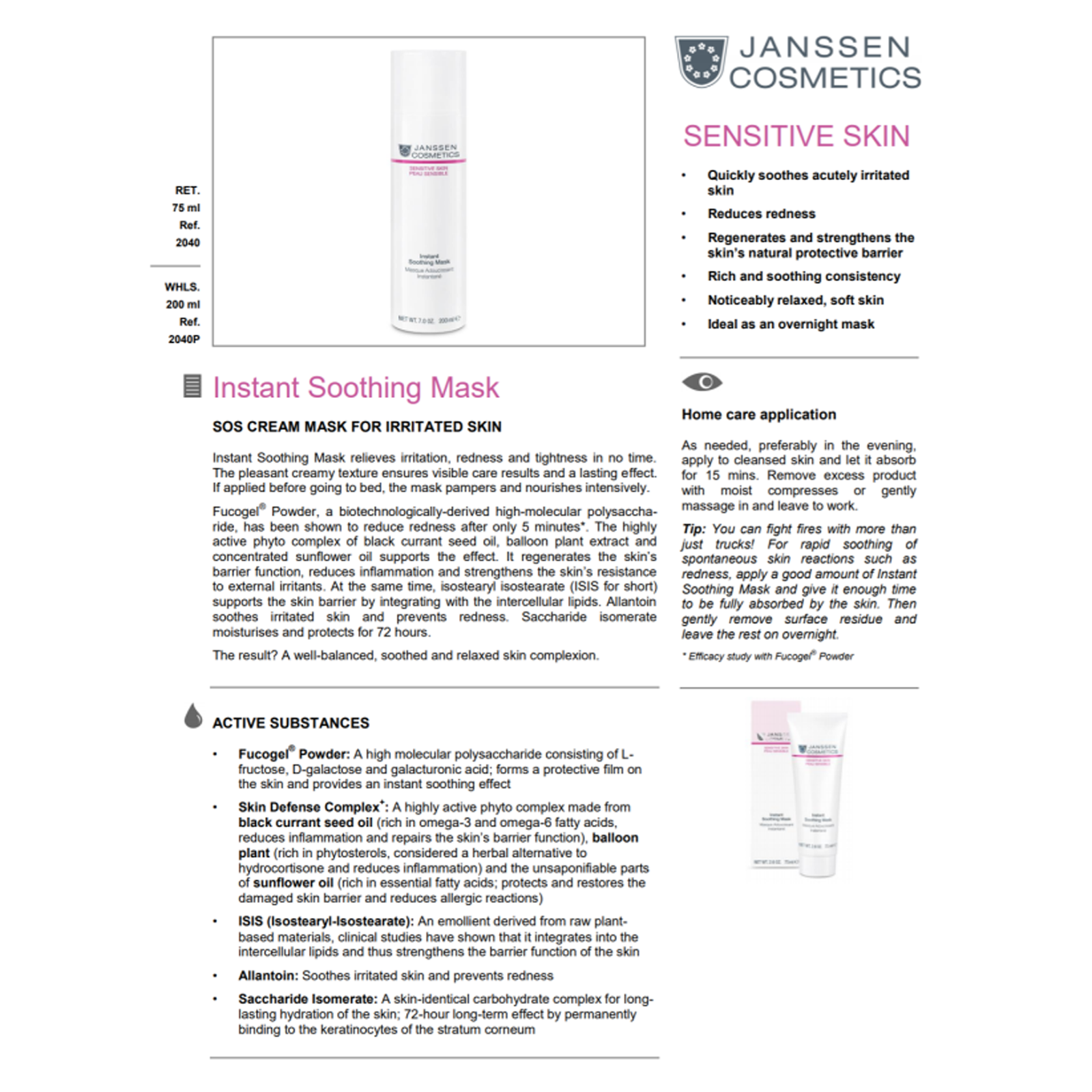 Instant Soothing Mask 200ml - Image 2