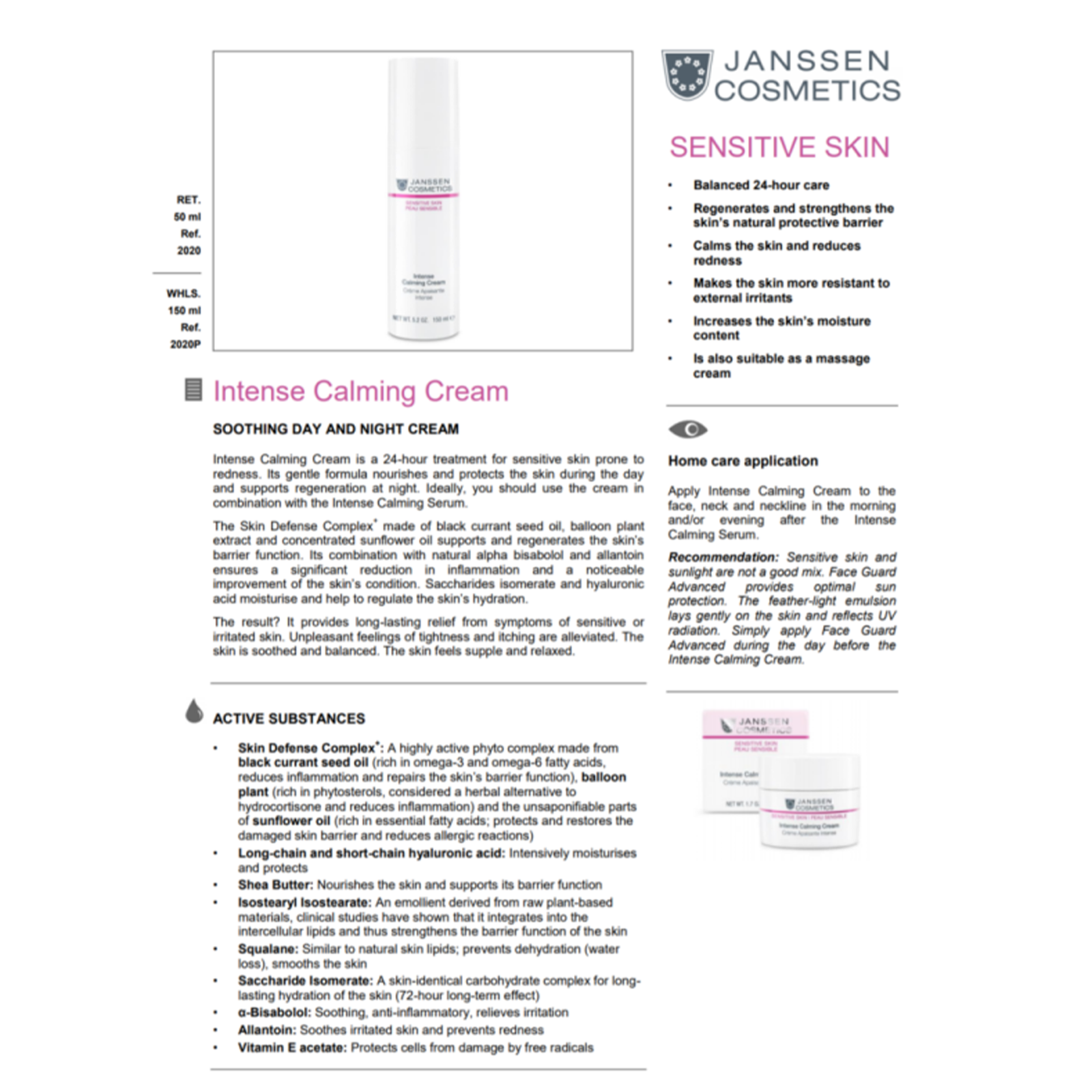 Intense Calming Cream 50ml - Image 2