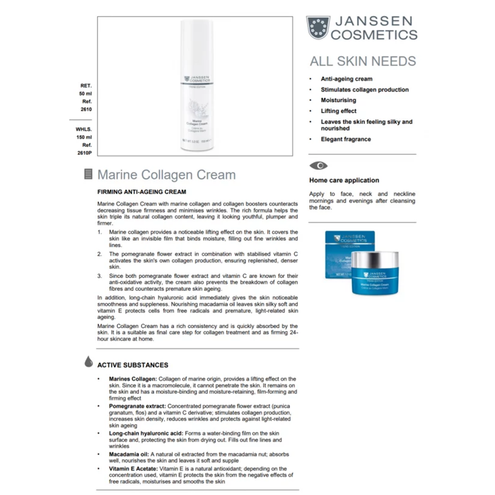 Marine Collagen Cream 50ml - Image 2