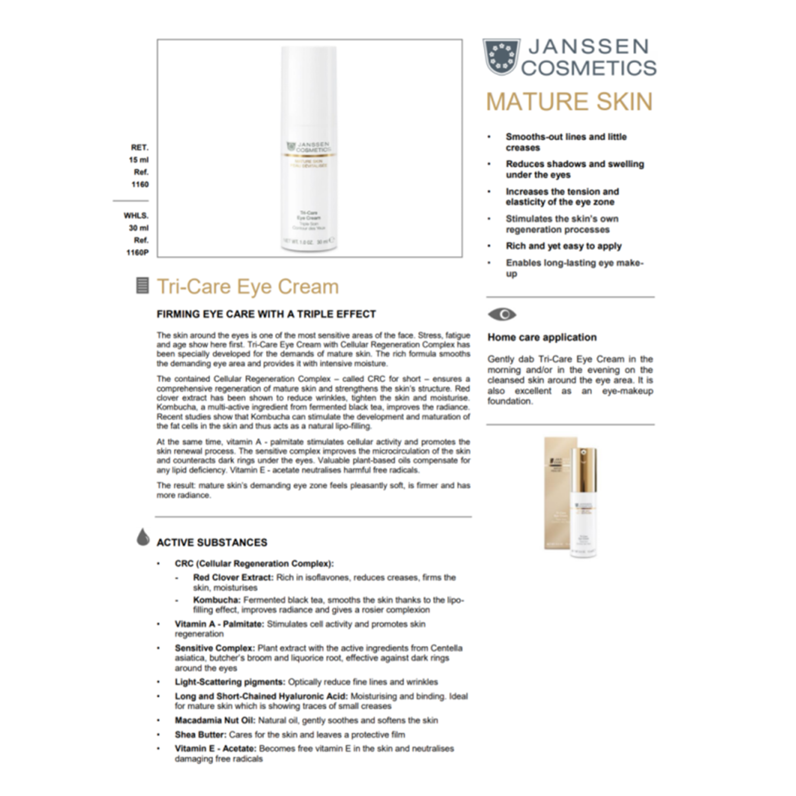 Tri-Care Eye Cream 15ml - Image 2