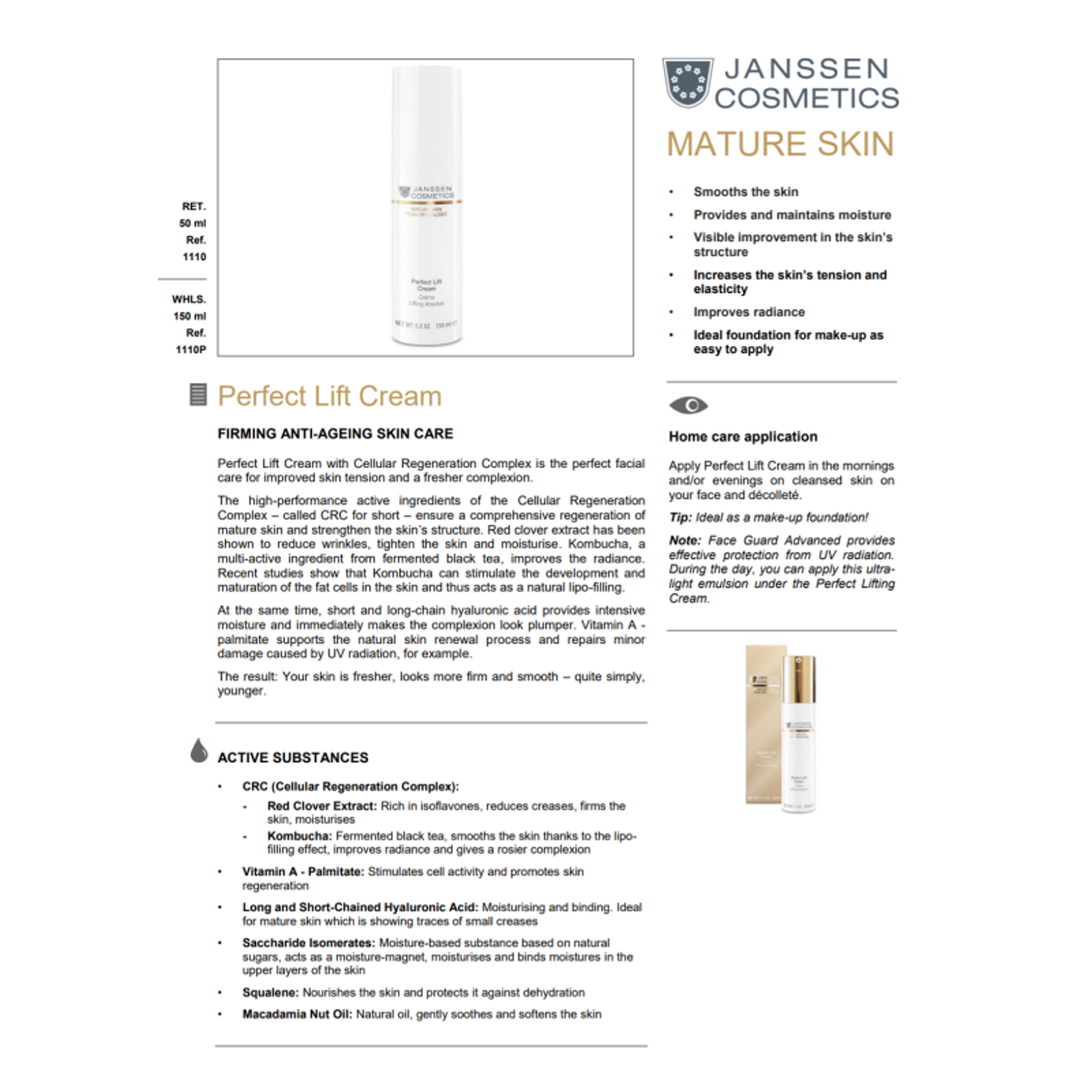 Perfect Lift Cream 10ml - Image 2