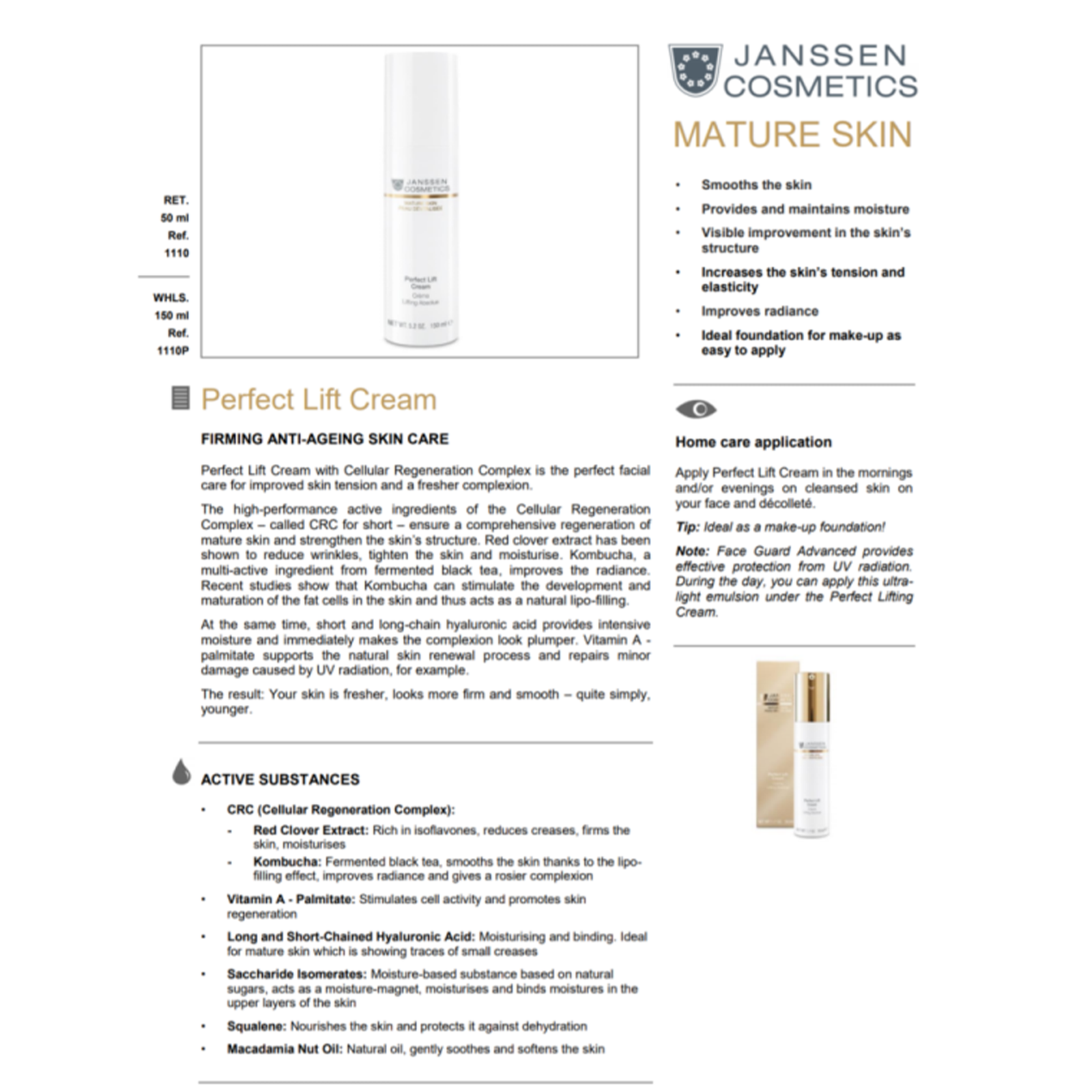 Perfect Lift Cream 50ml - Image 2