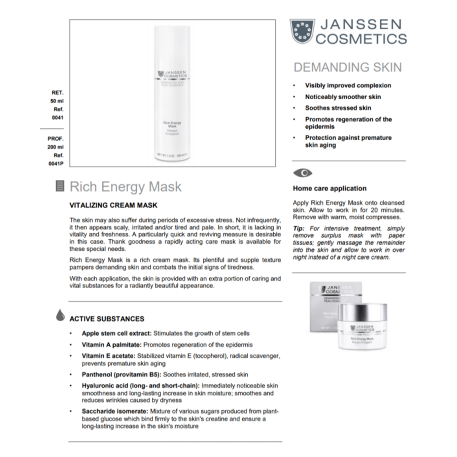 Rich Energy Mask 50ml - Image 2