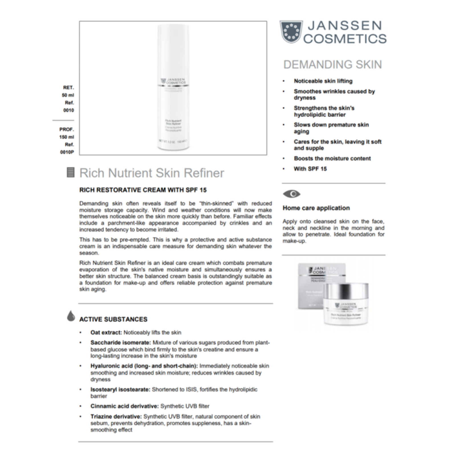 Rich Nutrient Skin Refiner 50ml - Image 2
