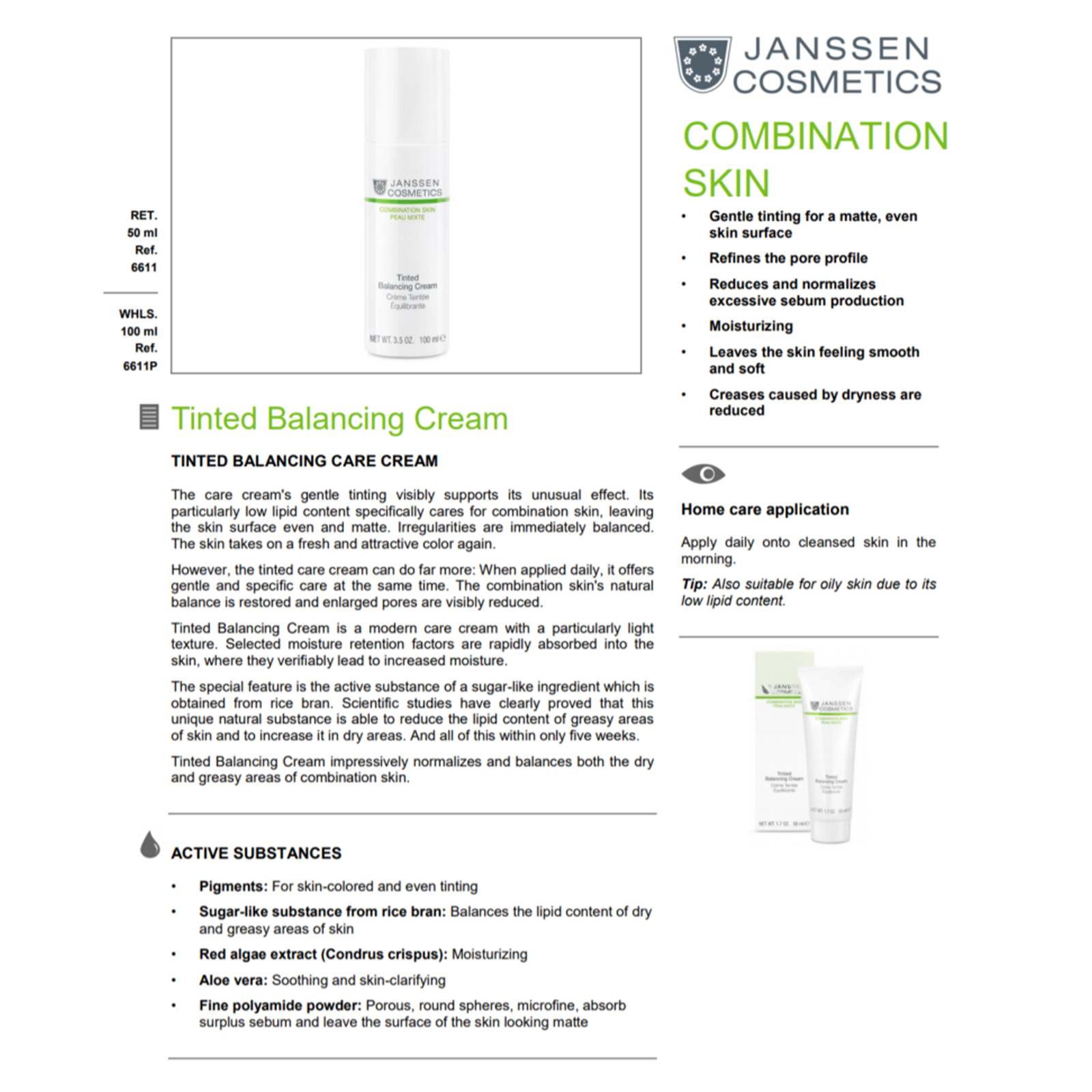 Tinted Balancing Cream 50ml - Image 2