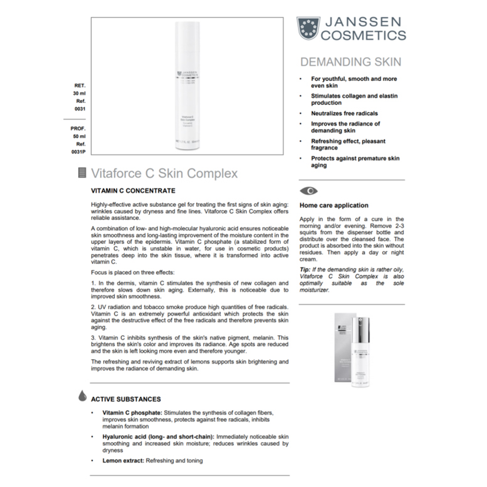 Vitaforce C Skin Complex 50ml - Image 2